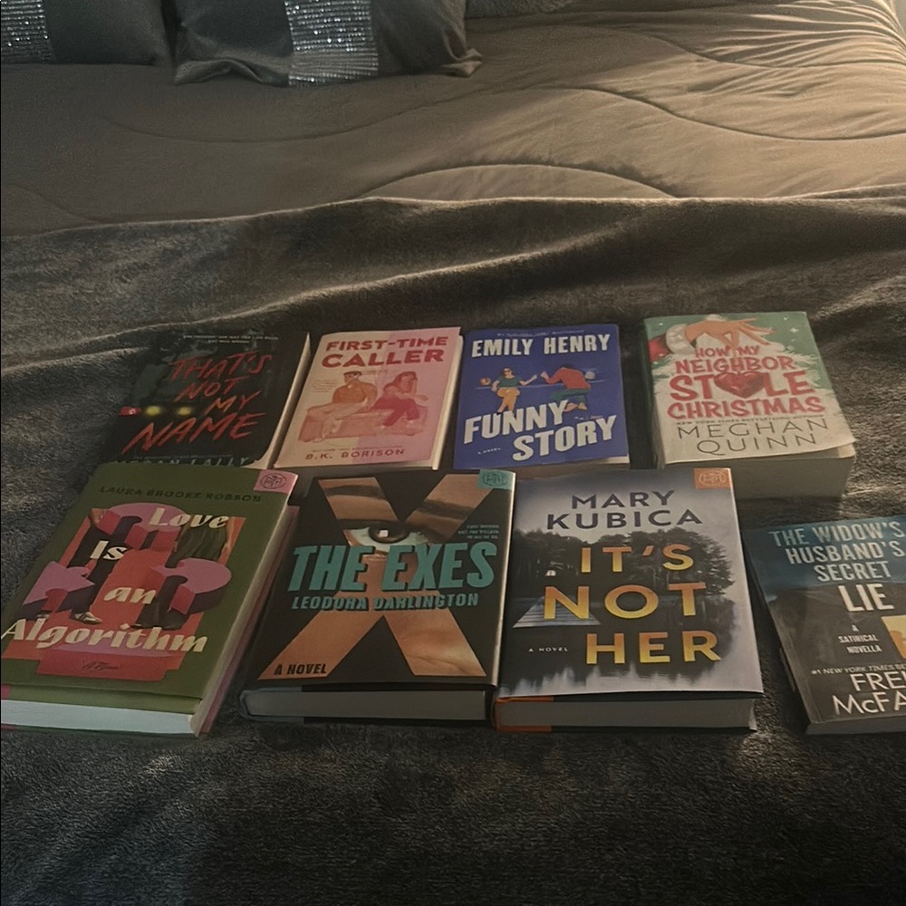 Assorted Paperback and Hardcover Contemporary Fiction Book Lot - Various Authors